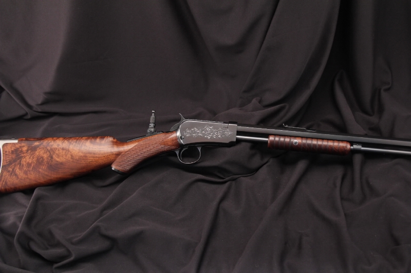 Engraved Deluxe Winchester Model 90, 1890 .22 LR Pump Action Rifle – C&R OK