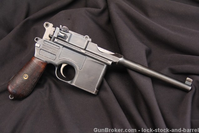 Pre-War Commercial 1896, C96 Broomhandle Mauser