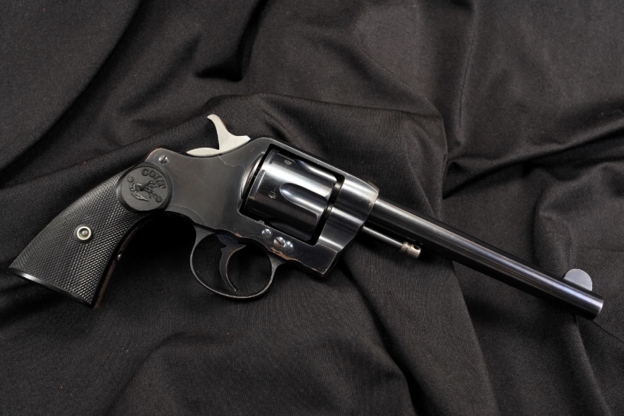 Colt New Model Double Action Army Revolver .38 Ca Model 1896 - MFD 1896 ...