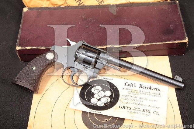 Colt Police Positive Target 22 LR Revolver ’33 C&R | Lock, Stock & Barrel