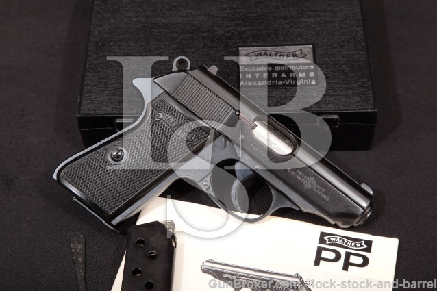 Walther PPK/S .380 ACP Semi-Auto Pistol, MFD 1972