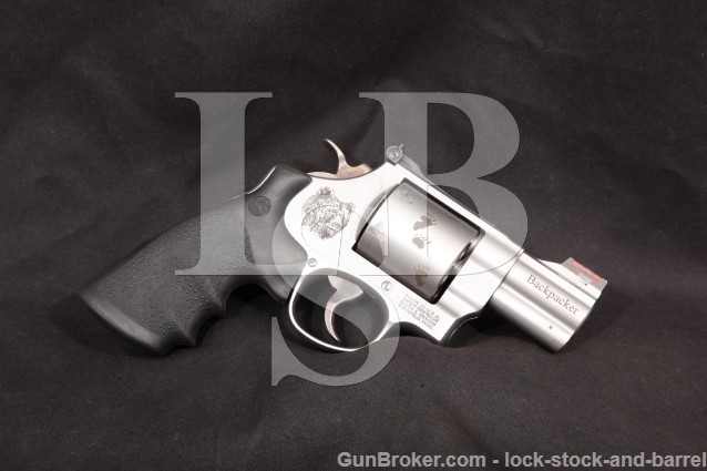 Smith & Wesson S&W Model 150165, 629-6 Backpacker .44 Magnum 2.5″ Revolver, MFD 2007