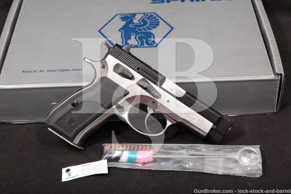 Sphinx SwitzerlandModel AT2000P .40 S&W 3.66″ Double Action DA/SA Semi-Automatic Pistol