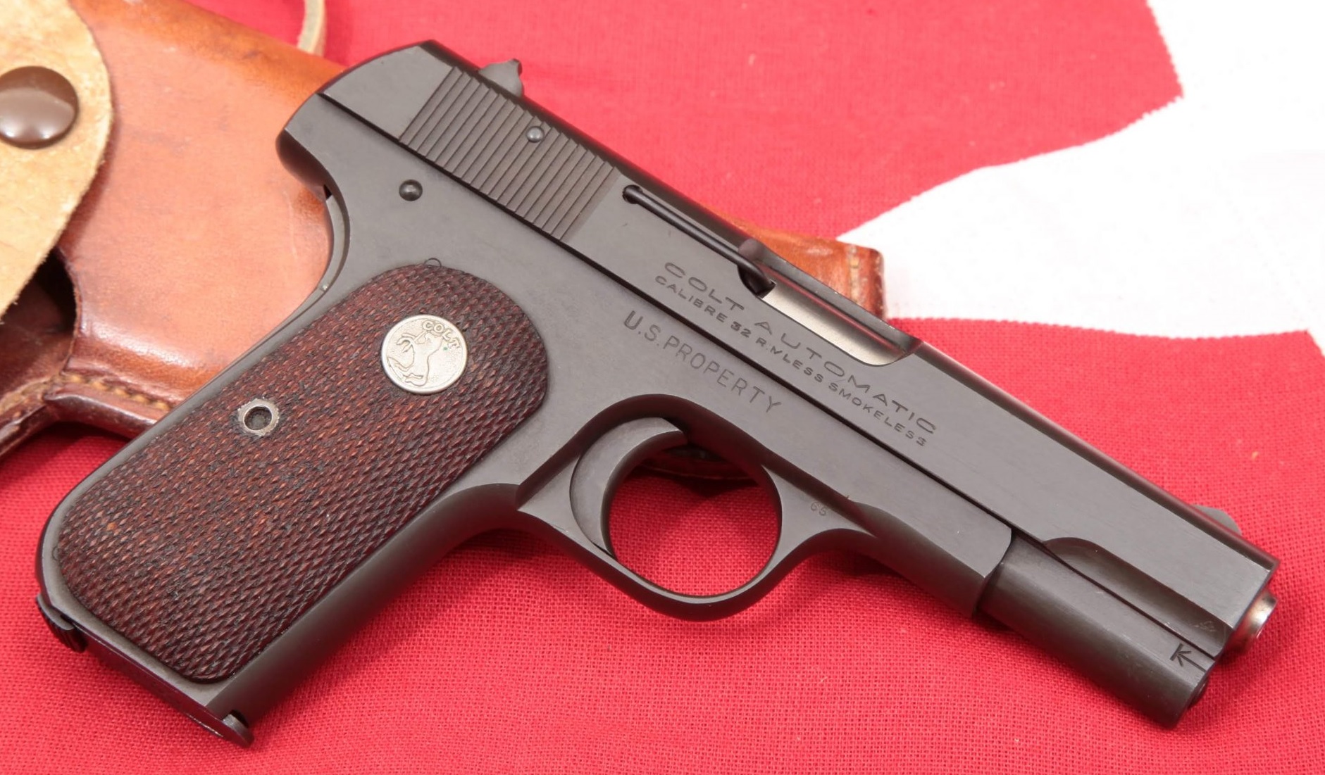 Colt 1903 General Officer Pistol Issued to Major General William Monte Canterbury, AAF