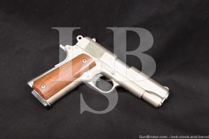 Colt Combat Commander Nickel 4.25" Pre-Series 80 1911 45 ACP Semi-Auto 1981