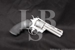 Colt Python Model I3040 Stainless 4" .357 Magnum SA/DA Revolver, MFD 1995