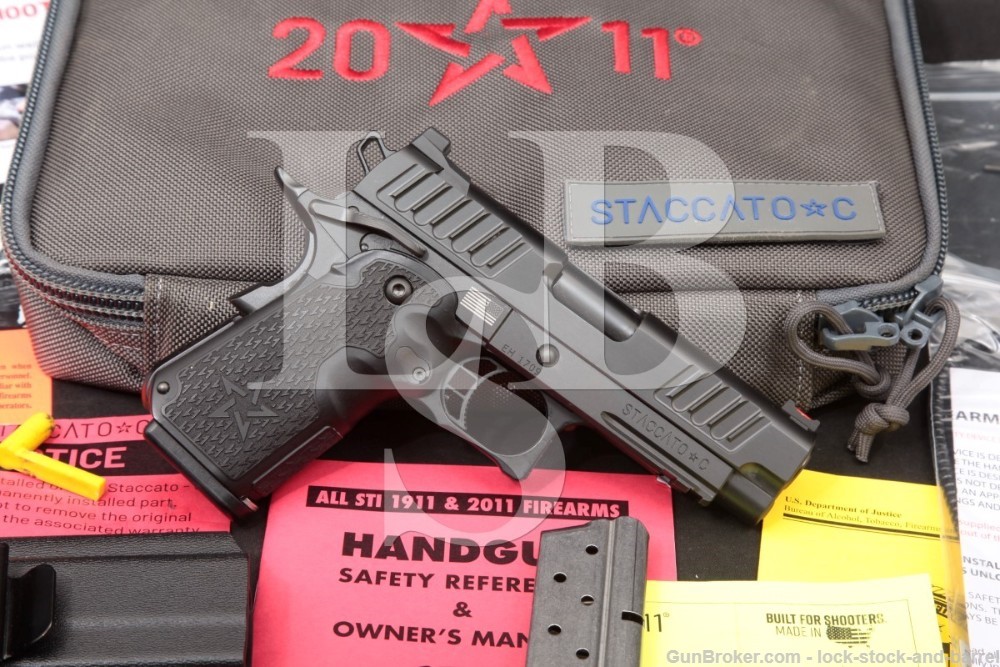 STI International Model Staccato-C 9mm 3.9″ 1911 2011 Semi-Auto Pistol