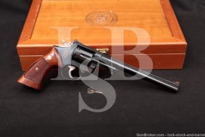 Smith & Wesson S&W Model 53-2 8 3/8" 22 Remington Jet .22 LR Revolver, 1973