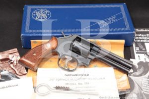 Smith & Wesson S&W Model 581 No Dash .357 Magnum Revolver, 1980 First Year!