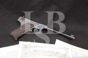 1 of 100 Camp Perry Colt .22 Automatic Pre-Woodsman Pistol, MFD 1918 C&R