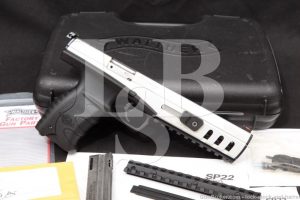 Walther Model SP22-M2 SP22M2 .22 LR 6" Single Action Semi-Auto Pistol 2007