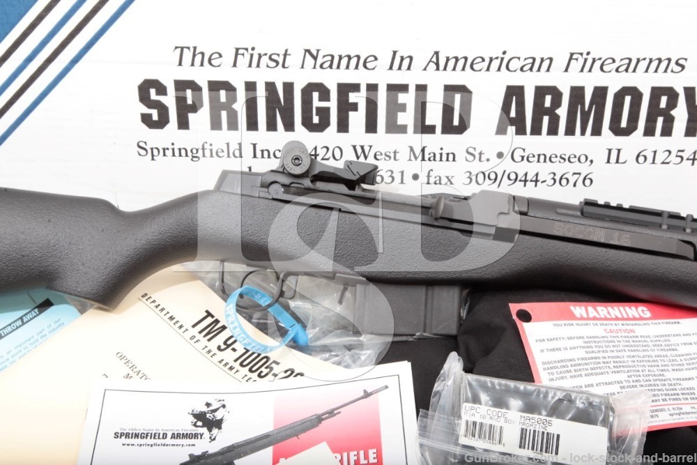 Springfield Armory M1A M1-A SOCOM 16 .308 Win 7.62mm NATO Semi-Auto Rifle