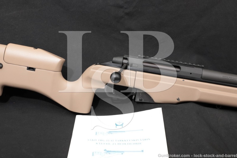 Sako Model TRG-42 TRG42 .338 Lapua Mag 27″ Tactical Bolt Action Rifle 2011