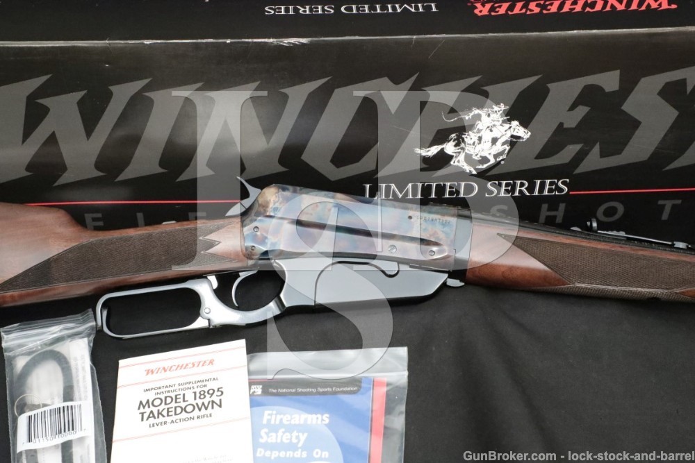 Winchester 1895 Limited Takedown Grade I 1 .405 24″ Lever Action Rifle 2006