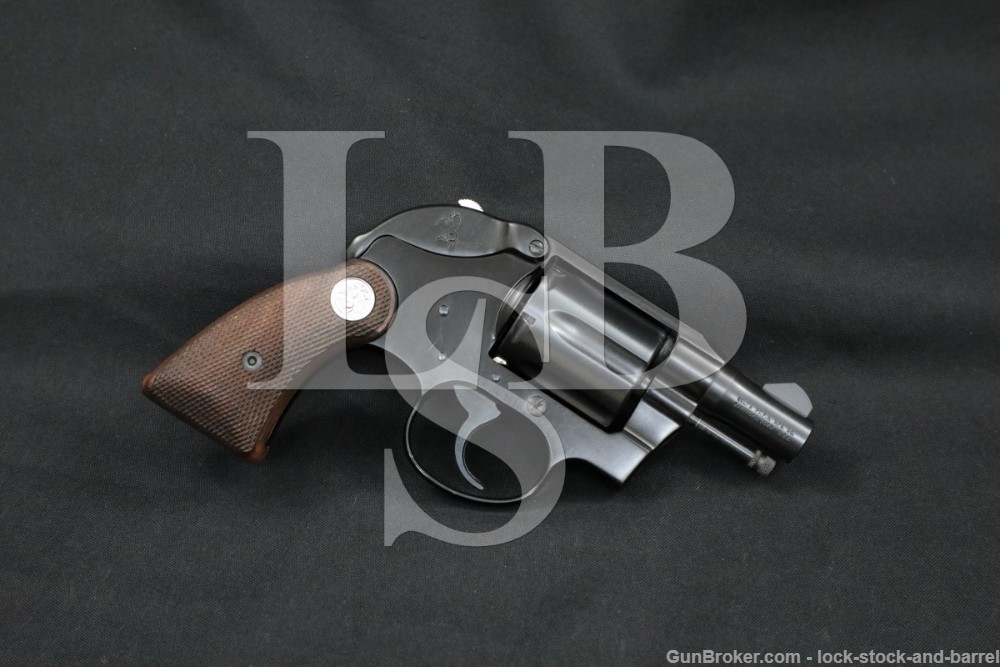 colt agent 38 with box