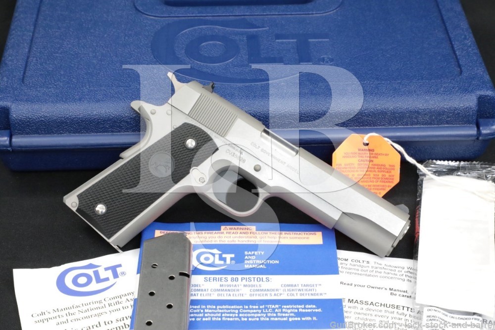 Colt Combat Elite Government Model 1911 .45 ACP Semi-Automatic