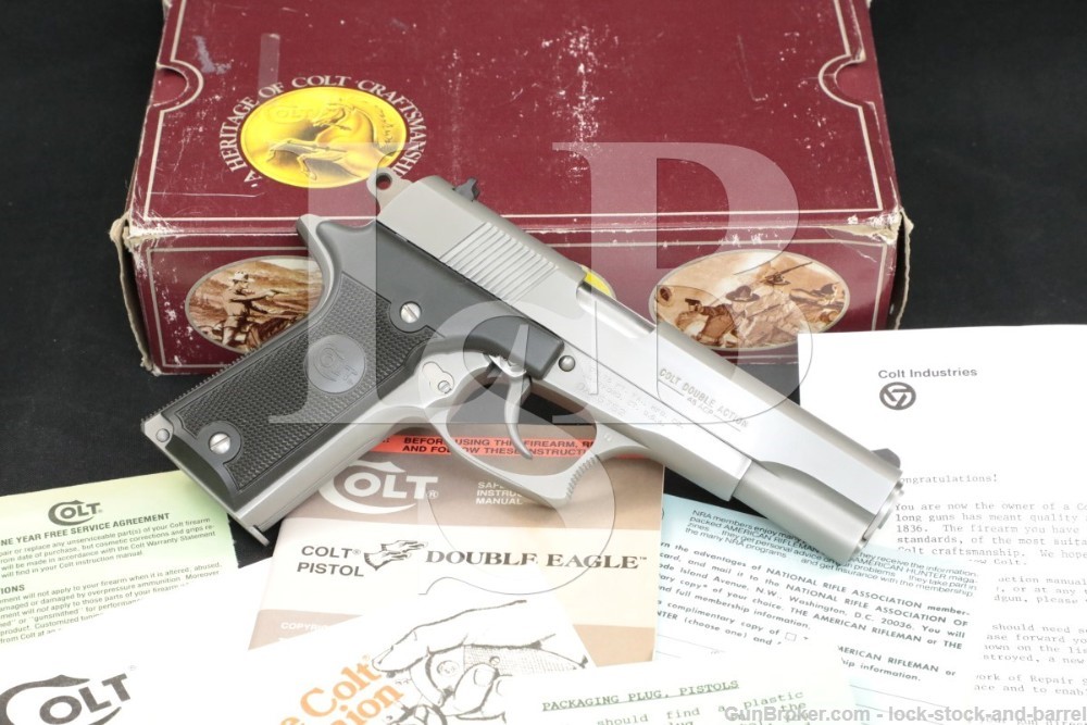 Colt Model Double Eagle Series 90 01070E .45 ACP 5″ Semi-Auto Pistol ...