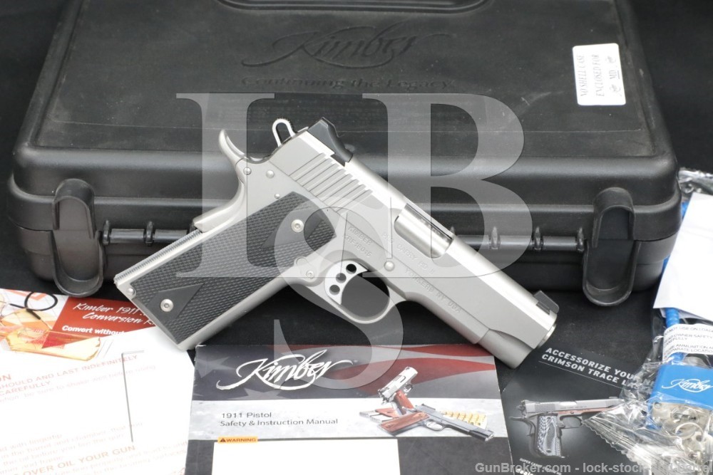 Kimber Model Pro Carry HD II 2 .38 Super 4″ Stainless 1911 Semi-Auto Pistol