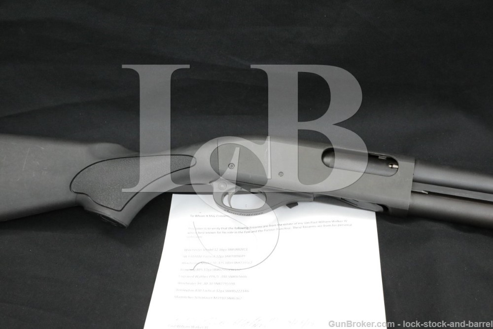 remington 870 serial number location