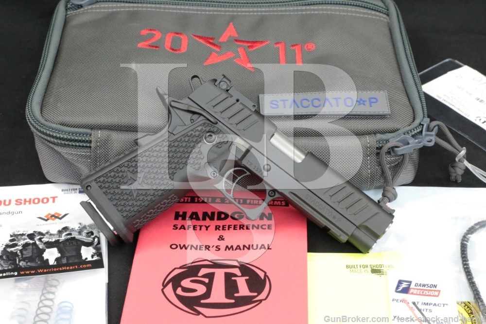 STI International Model Staccato P 9mm 4.4″ 2011 1911 Semi-Automatic Pistol