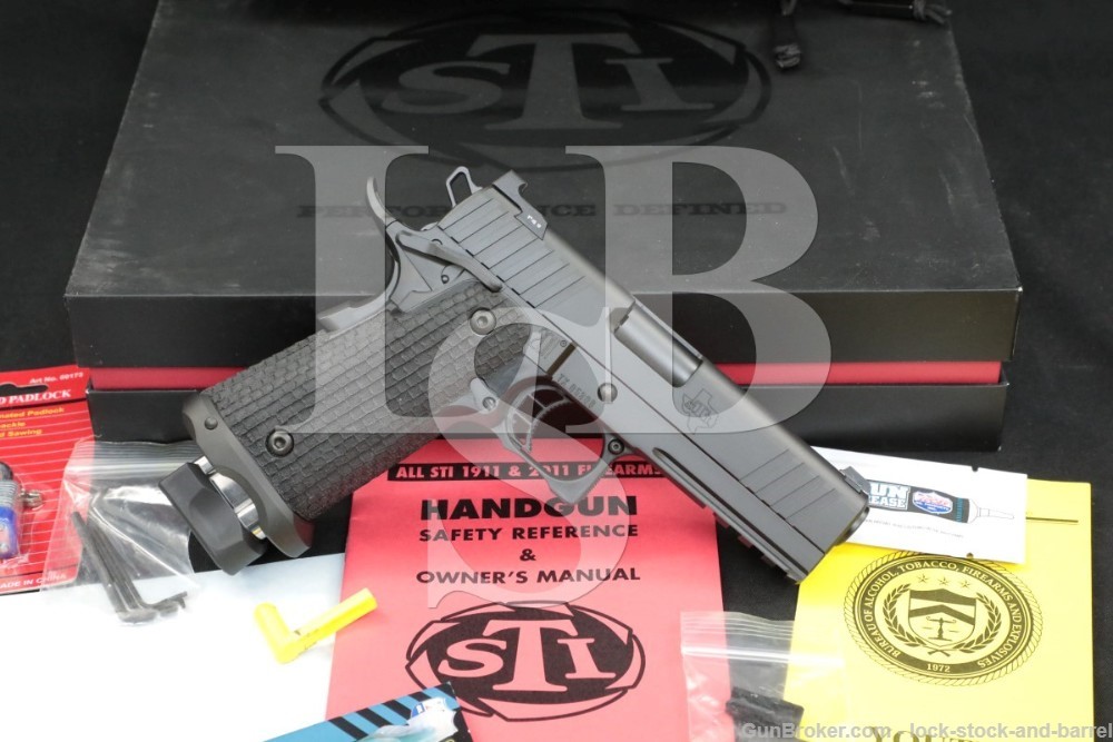 STI International Model Tactical DS 9mm 4″ 2011 1911 Semi-Automatic Pistol