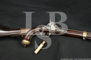 Springfield Armory Model 1855 Pistol-Carbine 58 Cal 12" Tape Primer Antiqe