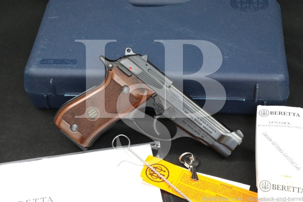 Beretta 87 Cheetah J87B210 .22 LR DA/SA Semi-Automatic Pistol, 2011 ...