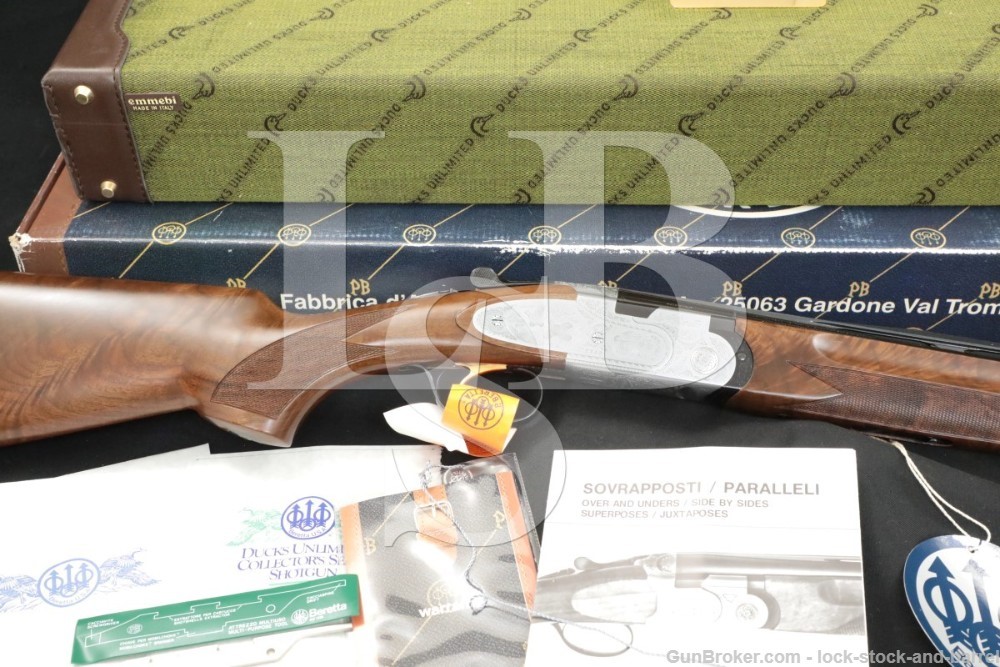 Beretta Model 687DU 687 Ducks Unlimited .410 GA 26″ Over Under Shotgun 1992