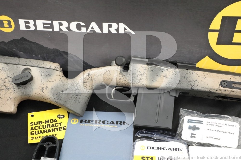 Bergara Premier Ridgeback 6.5 Creedmoor PRC 26″ Bolt Action Rifle 2019-2021