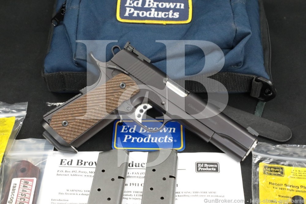 Ed Brown Products Model Executive Target 1911 .45 ACP 5″ Semi-Auto Pistol