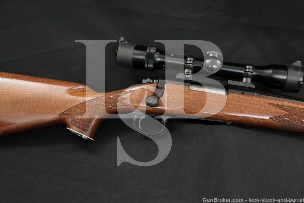 Remington Model 700 BDL 6mm Rem. 22″ Bolt Action Rifle & Scope MFD 1984