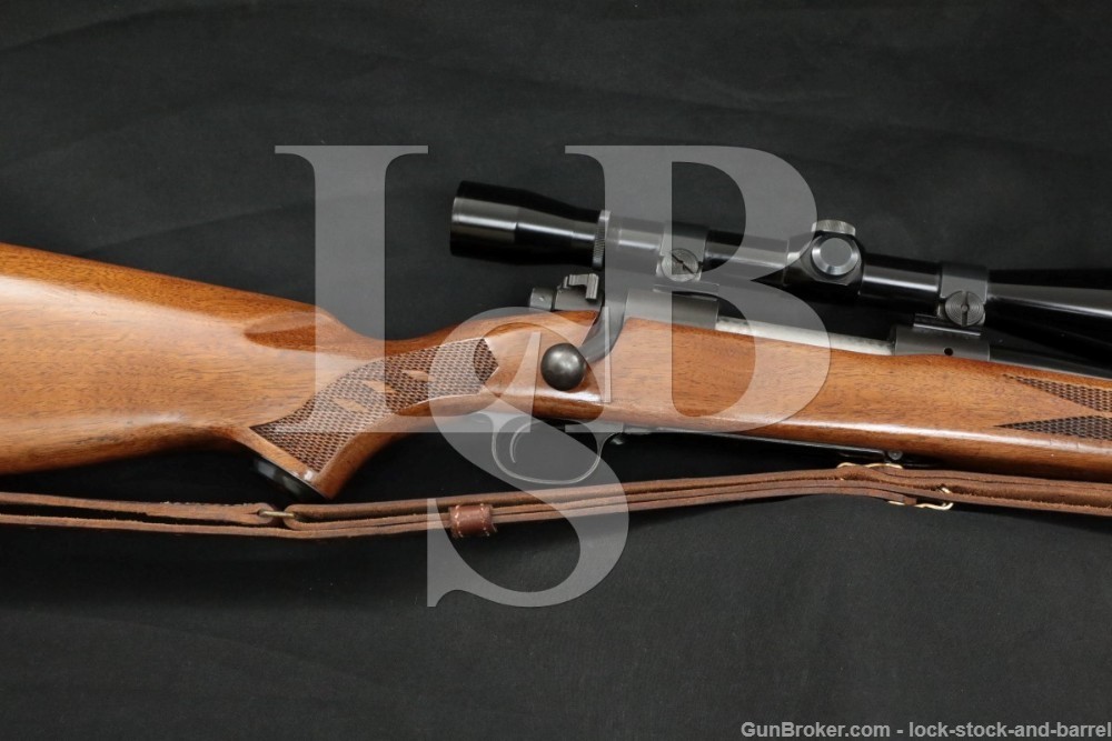 Winchester Model 70 .225 Win. 22″ Bolt Action Rifle & Lyman Scope, 1965 C&R