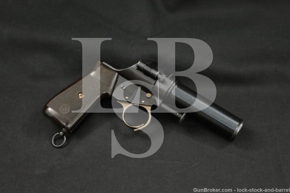 Czech Ceska Zbrojovka CZ VZ30 VZ-30 Pre-WWII Signal Gun Flare Pistol ...