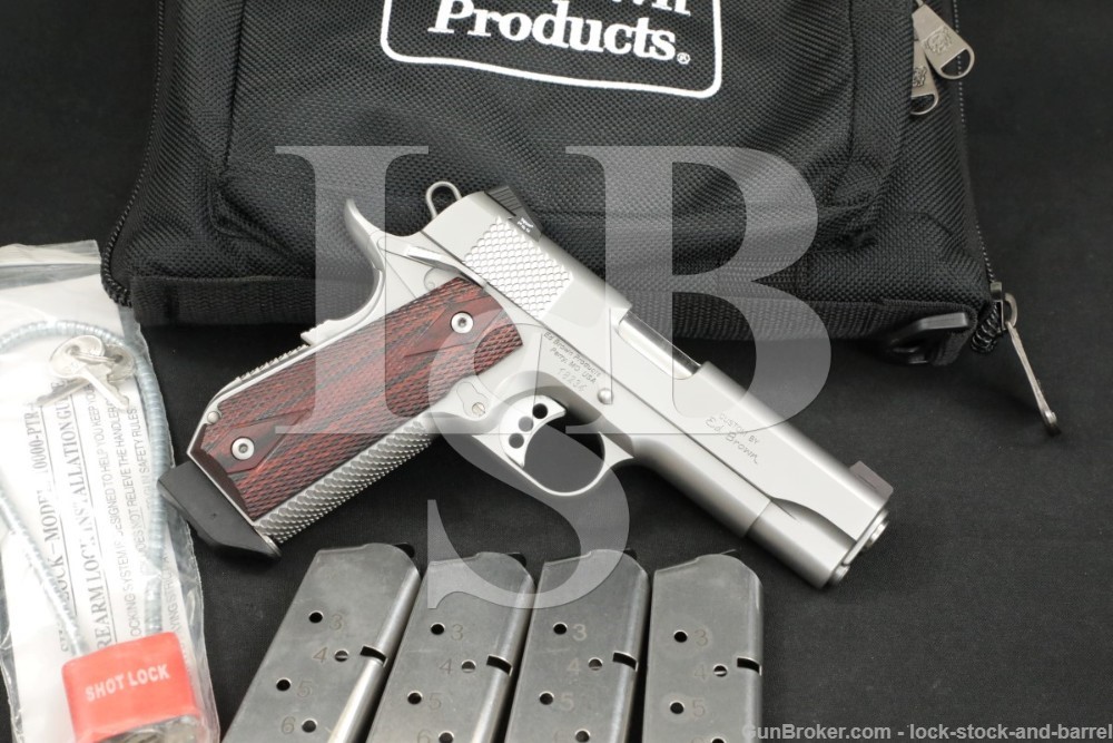 Ed Brown Products Model Kobra Carry 1911 .45 ACP 4.25″ Semi-Auto Pistol