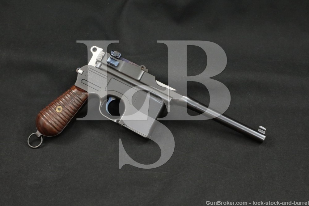 Mauser 1930 M30 C96 Broomhandle 7.63x25mm .30 Semi-Automatic Pistol, C ...