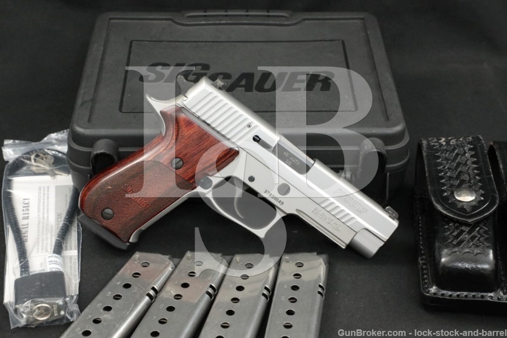 Sig Sauer Model P220R P-220-R Elite .45 ACP Stainless Semi-Auto Pistol 2014