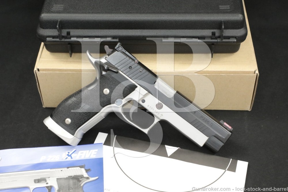 Sig Sauer P226 P-226 X-Five Competition 9mm Para Semi-Automatic Pistol 2004