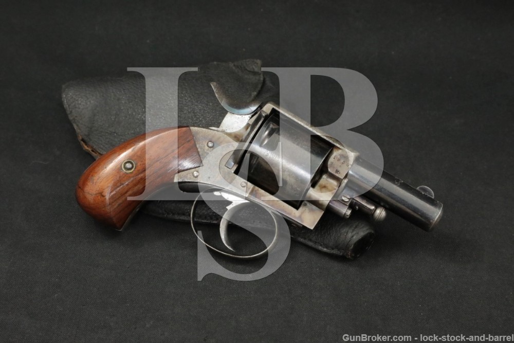 Belgium The British / Frontier Bulldog .380 CF Revolver & Holster C&R