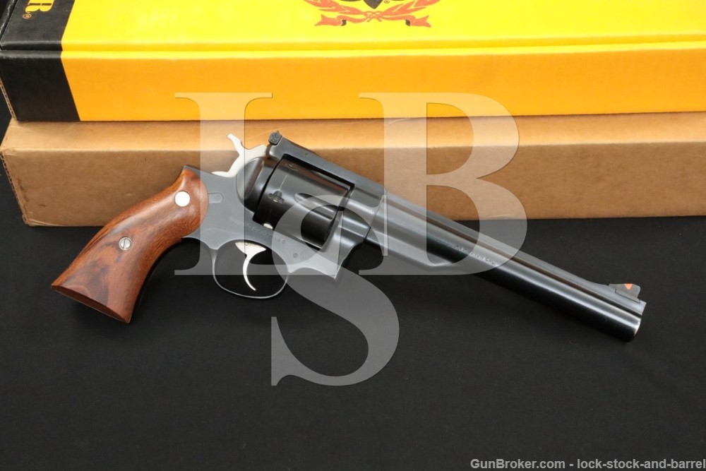 Ruger Redhawk .44 Remington Magnum DA/SA Double-Action Revolver, MFD 1986