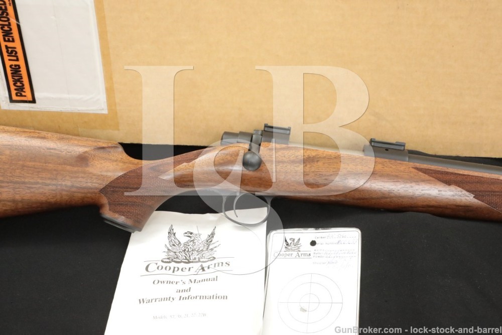 Cooper Firearms Model 22 Classic .25-06 Remington Single Shot Bolt ...