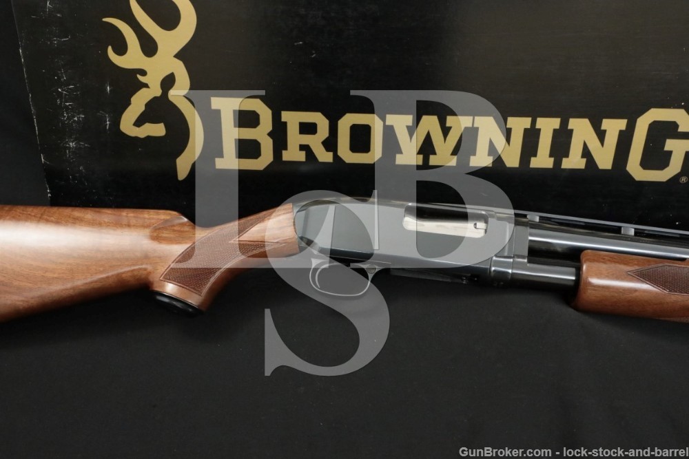 Browning Miroku Model 12 Grade I 20 Ga. 26″ Pump Action Shotgun, MFD 1989