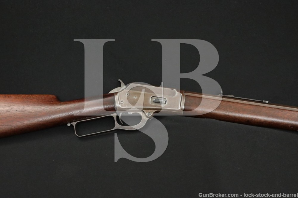 Marlin Firearms Co. Model 1889 .38-40 Winchester Lever Rifle, 1890 Antique