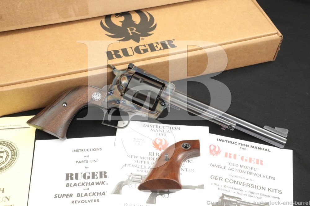 Ruger Pre-Warning 3-Screw Super Blackhawk .44 Mag Case Color Revolver C&R