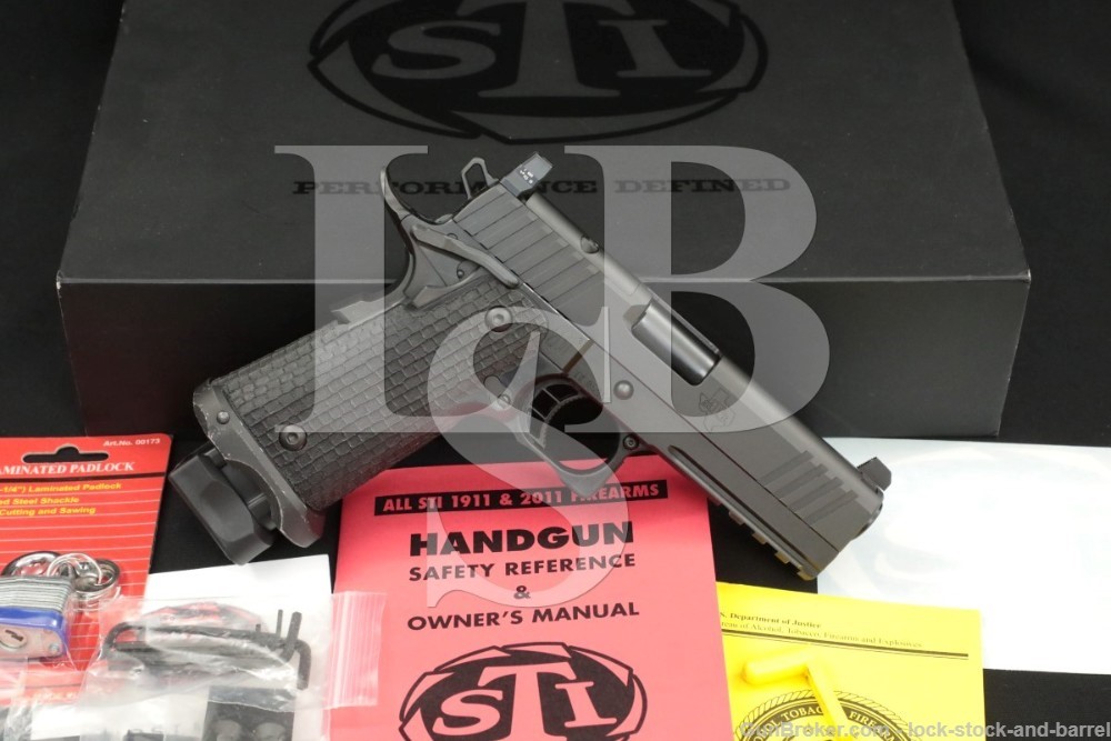 STI International Model Tactical DS H.O.S.T. 9mm 4″ 2011 Semi-Auto Pistol