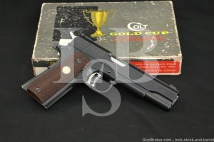 Colt Pre-Gold Cup National Match 1911 .45 ACP Semi-Auto Pistol, 1966 C&R