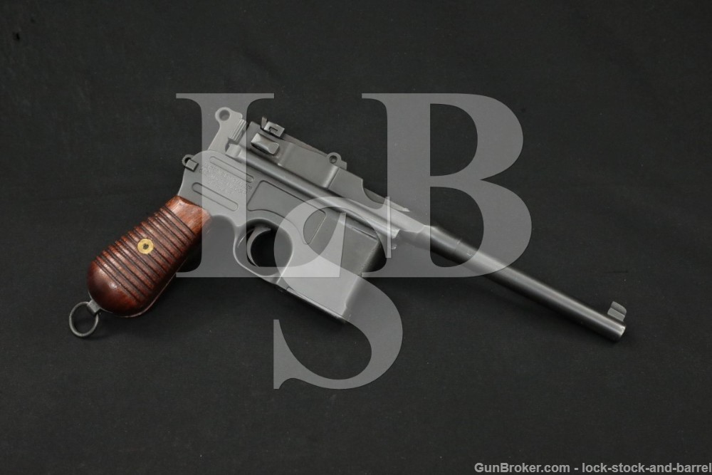 Mauser 1930 M30 C96 Broomhandle 7.63x25mm .30 Semi-Automatic Pistol, C ...