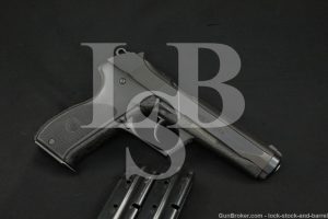 Steyr Model GB 9mm Gas-Delayed Blowback Semi-Automatic Pistol & Mags, 1983