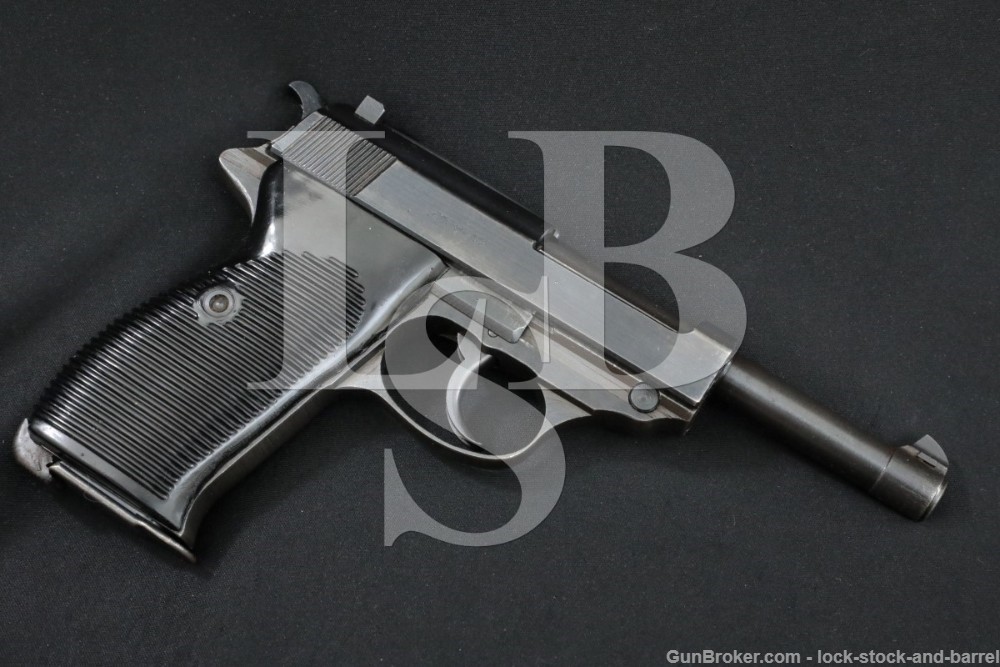 WWII Nazi German Mauser P.38 P38 P-38 byf-44 9mm Semi-Auto Pistol, 1944 C&R