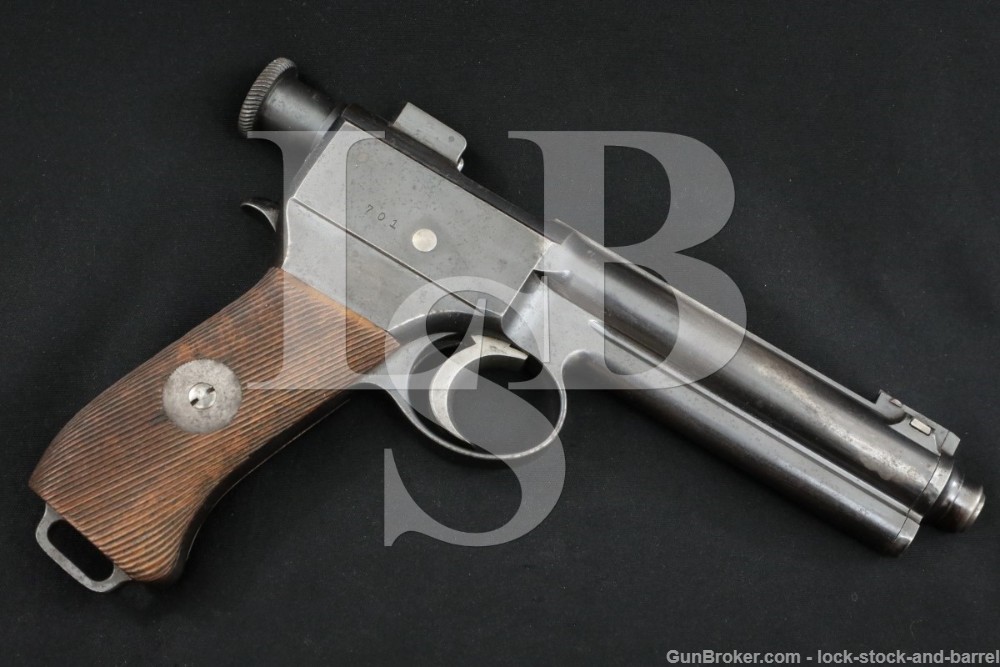 Austria-Hungary Roth Krnka M1907 8x18mm Semi-Automatic Pistol, MFD 1911 C&R