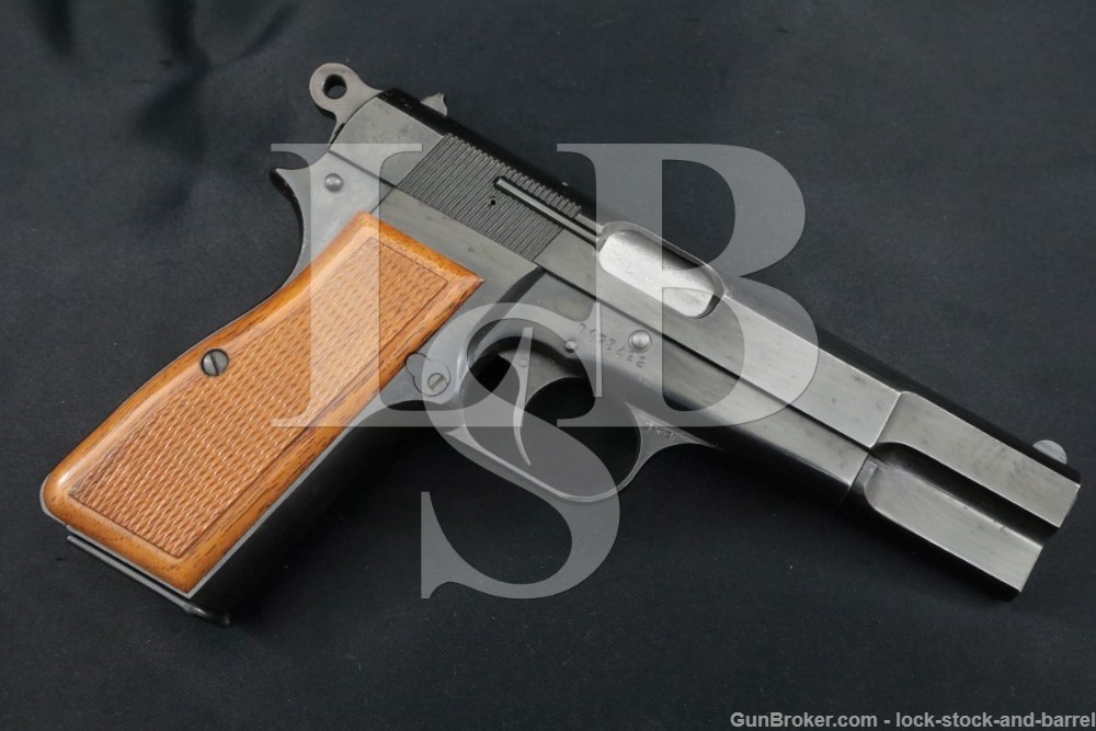 FN Browning Model Hi Power 9mm Luger Semi-Automatic Pistol, MFD 1967 C&R